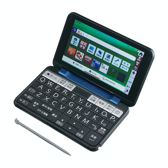 美品⠀】シャープ 電子辞書 BRAIN かっこよし 高校生モデル(PW-ES8200)