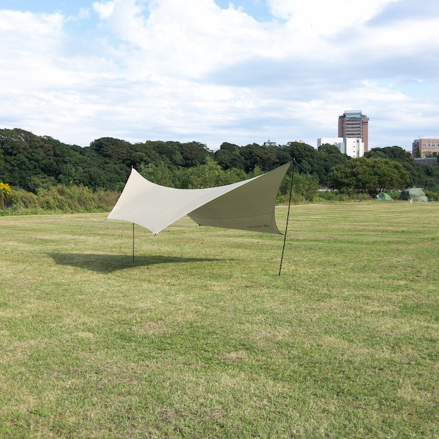 希少品薄グリーン　VASTLAND TCヘキサタープ　420※420 新品未使用 楽天市場】VASTLAND TCヘキサタープ 420cm×420cm ポリコットン