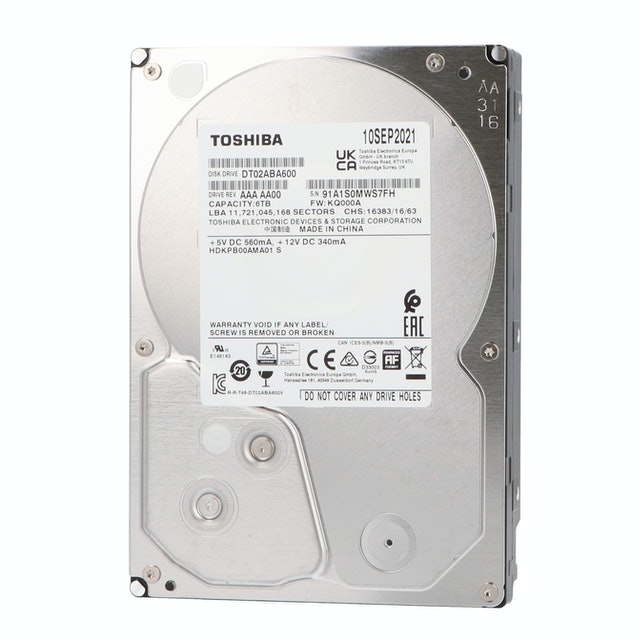 東芝 6TB HDD DT02ABA600 2021/4製造 222d833e4daea237a4a712f89c9d84
