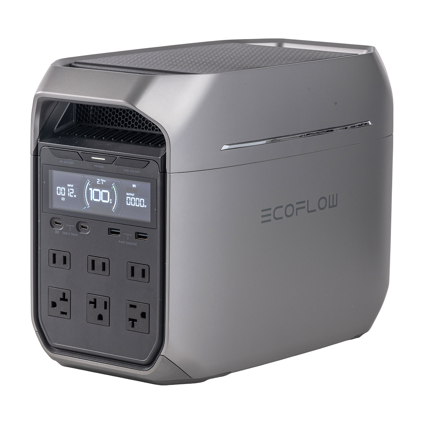 【新品】EcoFlow DELTA Pro3 デルタ プロ3 ポータブル電源 ECOFLOW ポータブル電源 DELTA Pro3 EFDELTAPRO3-JP 1台（直送品