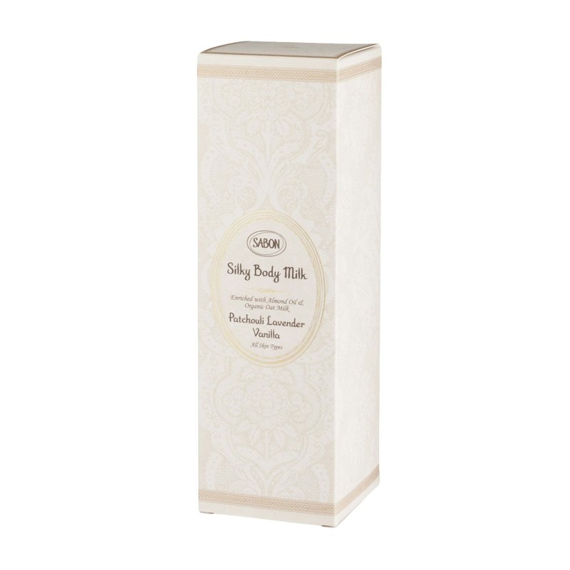 サボン シルキーボディミルク パチュリ・ラベンダー・バニラを