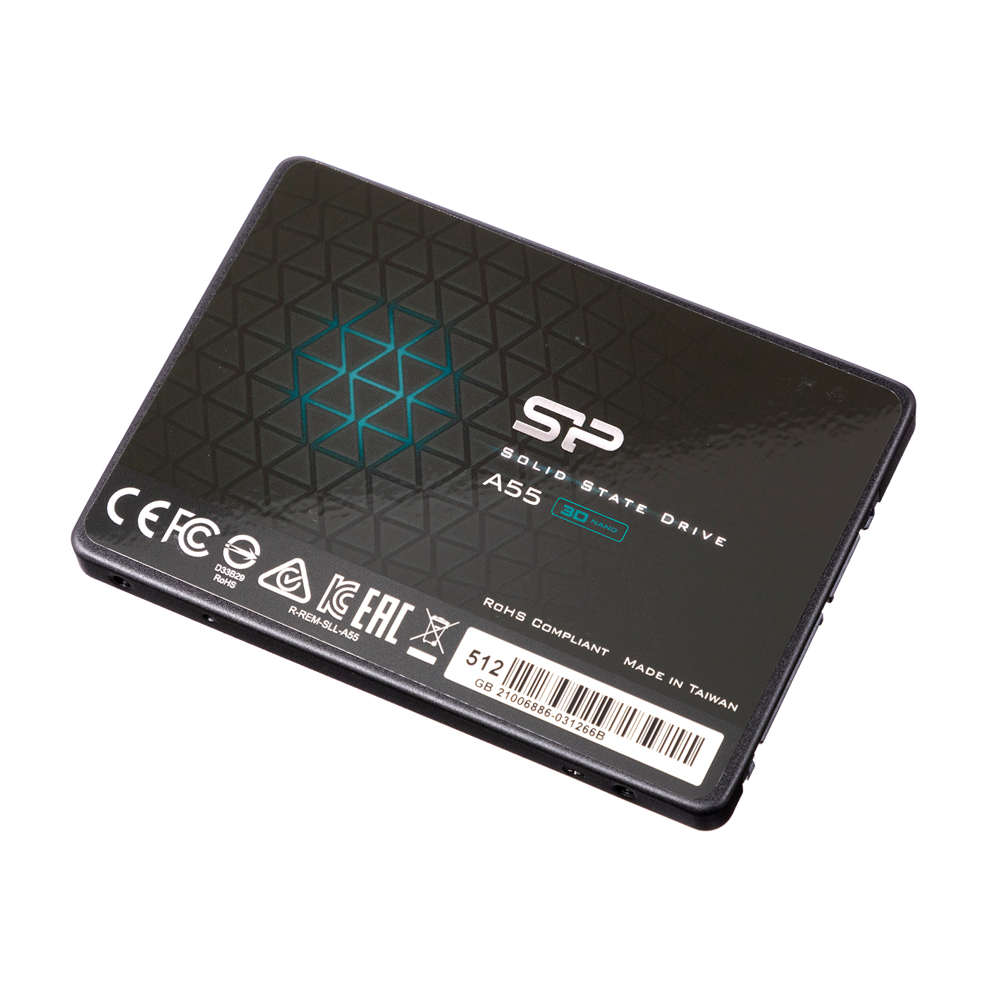 Silicon Power SSD 512GB 2.5インチ A55 使用3時間 シリコンパワー SSD