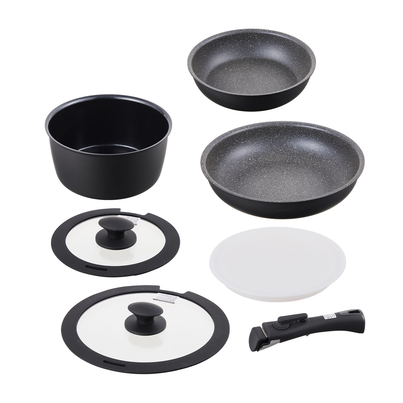 ニトリ IH・ガス火 取っ手が取れる鍋フライパン7点セットの評判