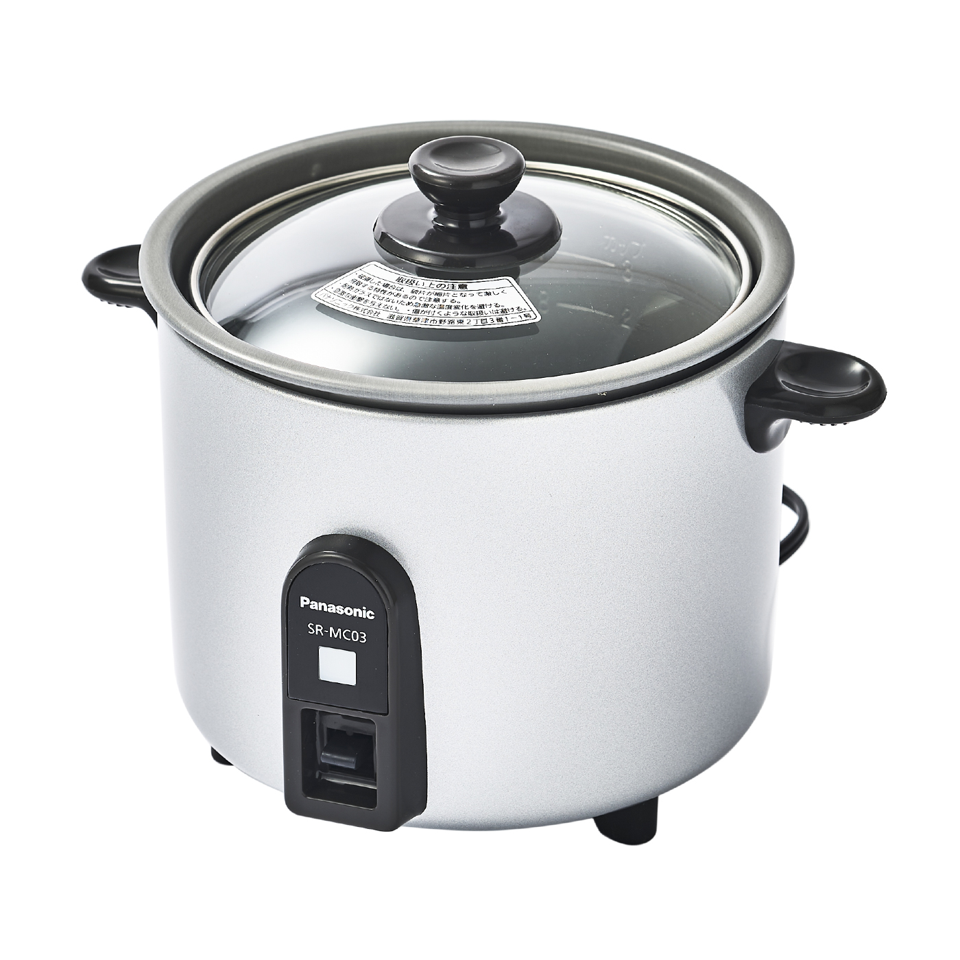 パナソニック 炊飯器 1.5合 1人用炊飯器 自動調理鍋 SR-MC03-W 61RR209uYUL._AC_UF894,