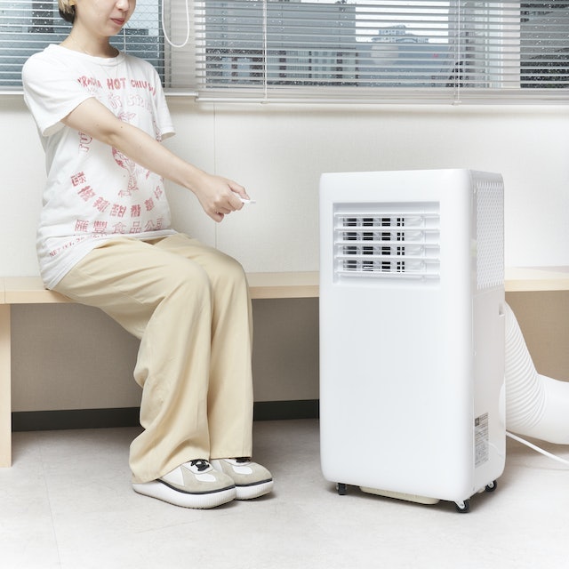 スポットクーラー ポータブルクーラー 大容量パネル操作 リモコン式 上部給水 スポットクーラー ポータブルクーラー 大容量パネル操作