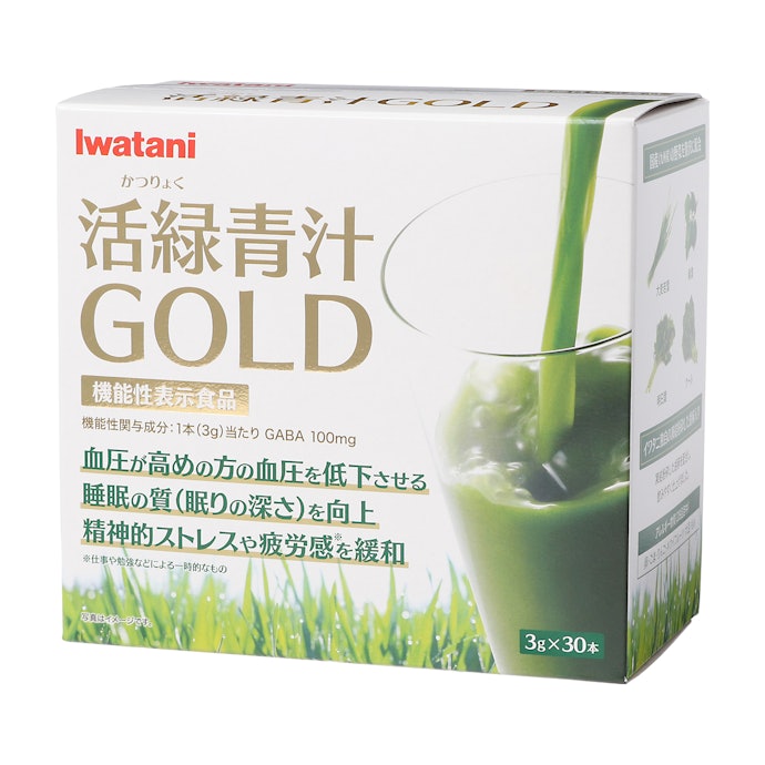 岩谷産業 Iwatani 活緑青汁GOLD AOZ-30Gは他の青汁とどう違うの?