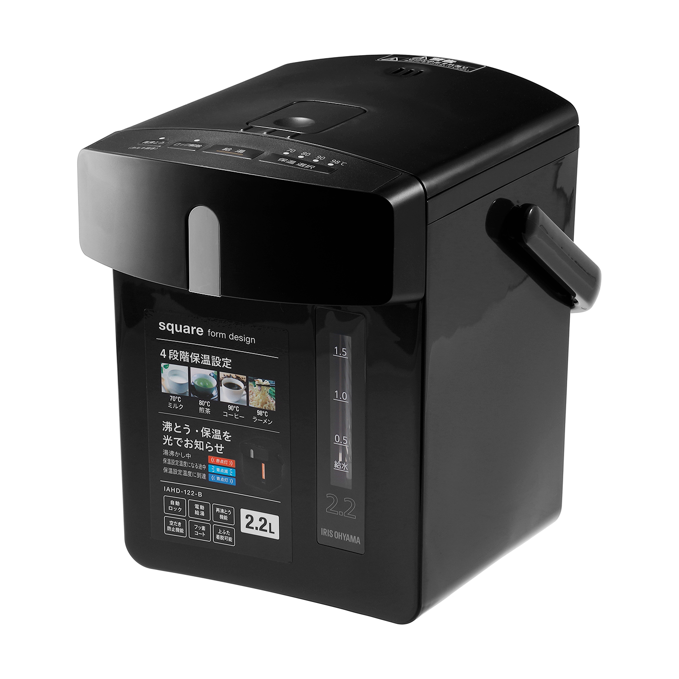 アイリスオーヤマ ジャーポット マイコン式2.2L | mybest