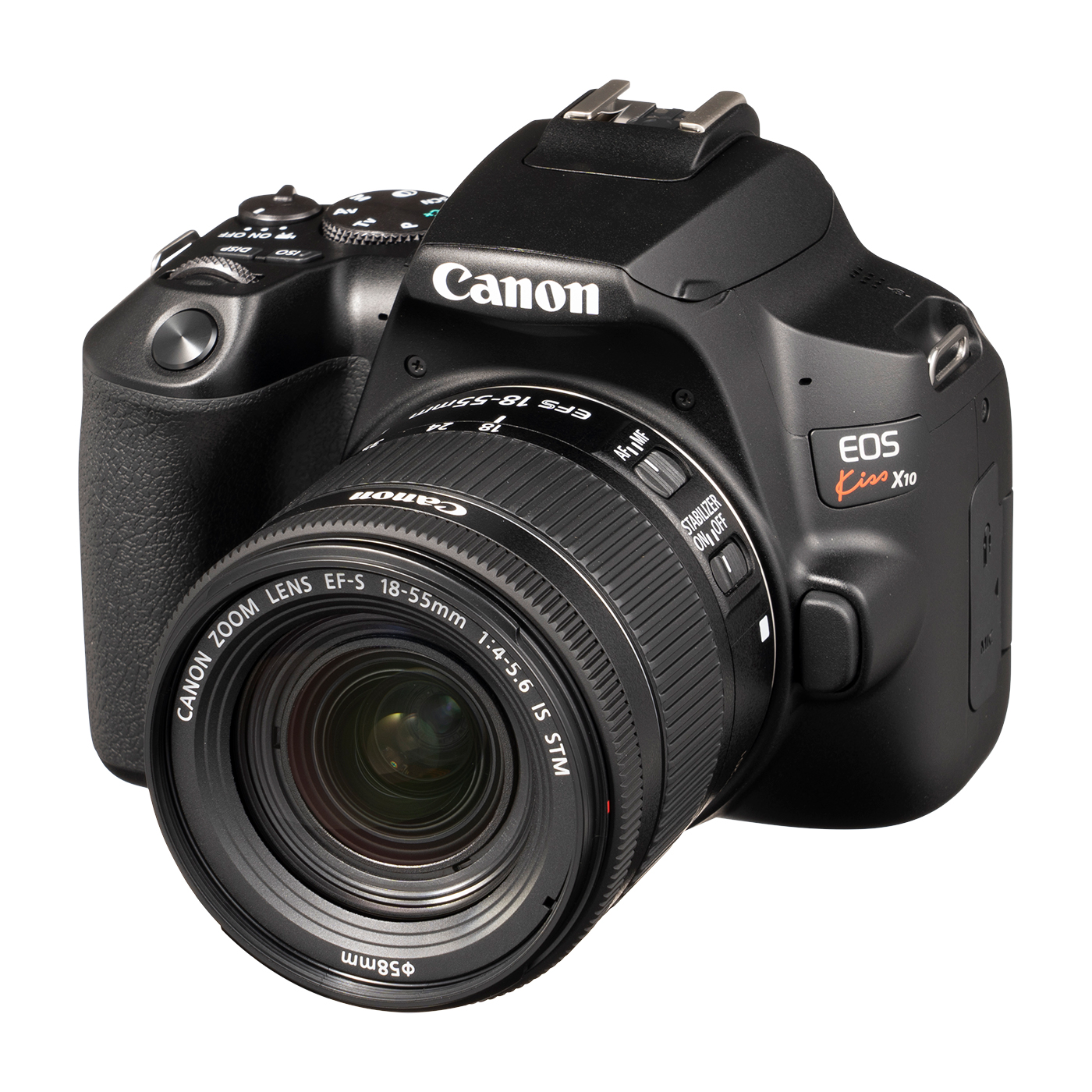 Canon デジタル一眼レフカメラ EOS Kiss X10 標準ズームキット ブラック KISSX10BK-1855ISSTMLK - 4