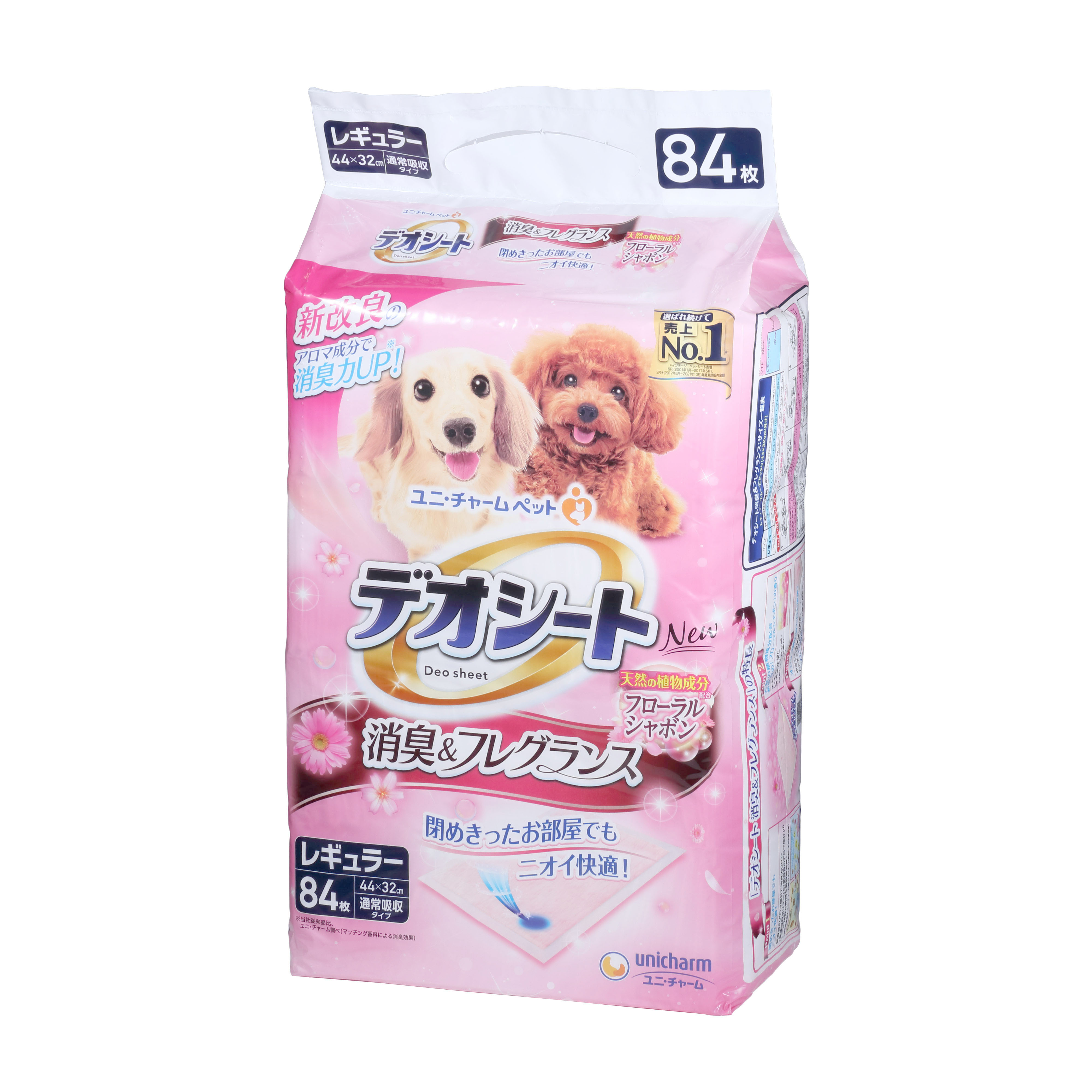 ユニチャーム デオシート フローラルシャボン レギュラー 消臭 フレグランス デオシート消臭＆フレグランスフローラルシャボンの香り Deo