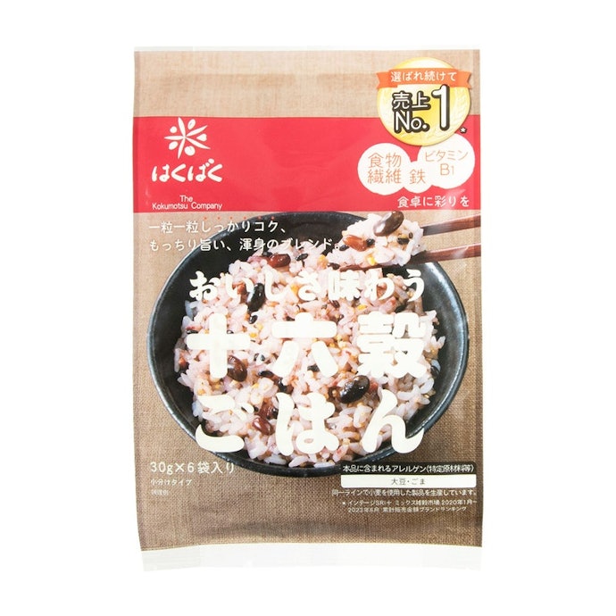 はくばく おいしさ味わう十六穀ごはんとは?