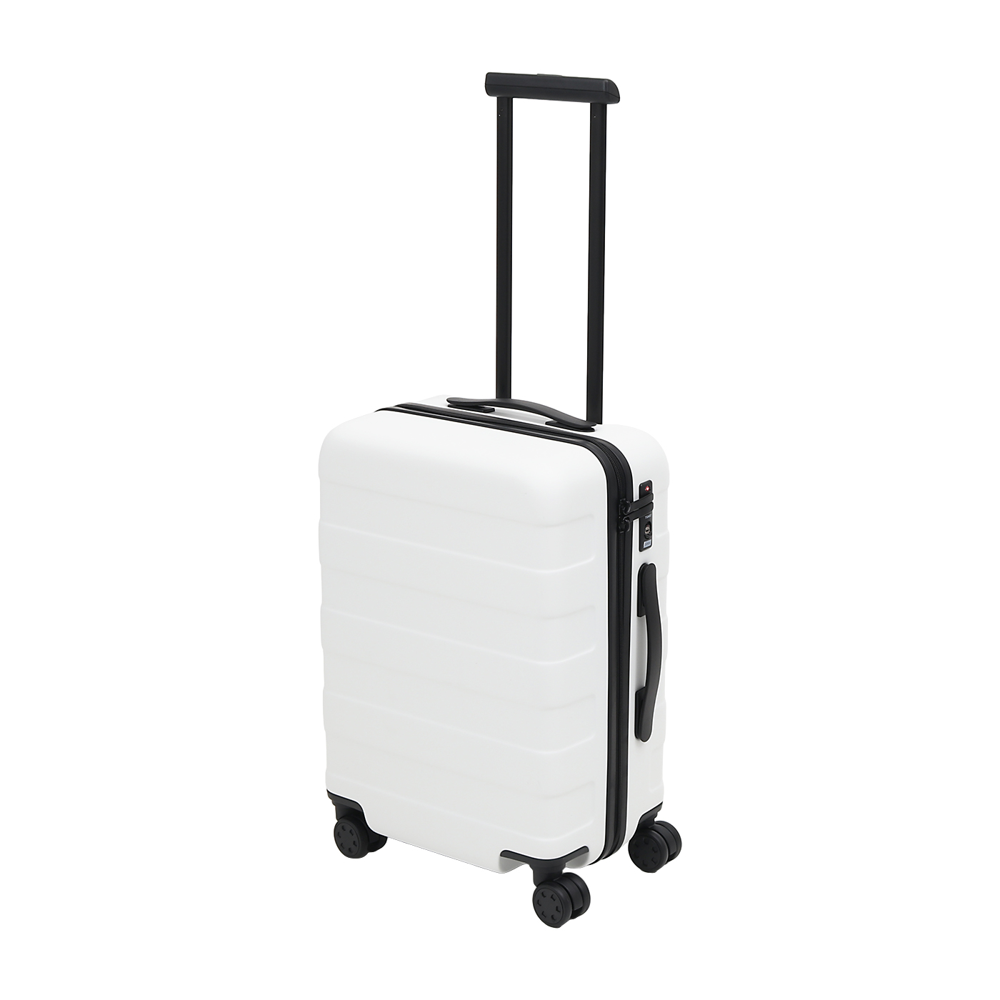 【廃盤】無印良品 バーの高さを自由に調節できるストッパー付き キャリー 33L バーを自由に調節できる フロントオープンキャリーケース（32L