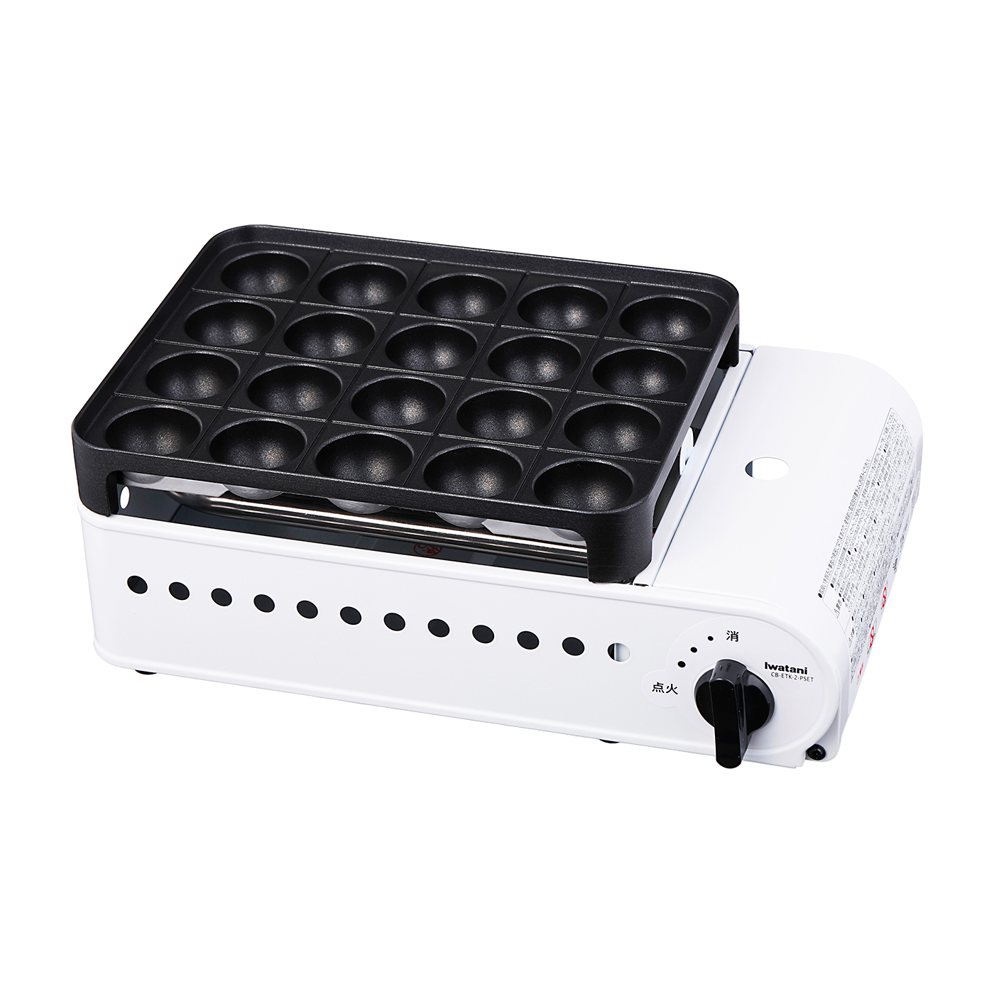 新品☆ Iwatani 虎たこ カセットガスたこ焼器　CB-ETK-2-HT 阪神タイガースとの初コラボ商品「カセットガス たこ焼器“虎（とら