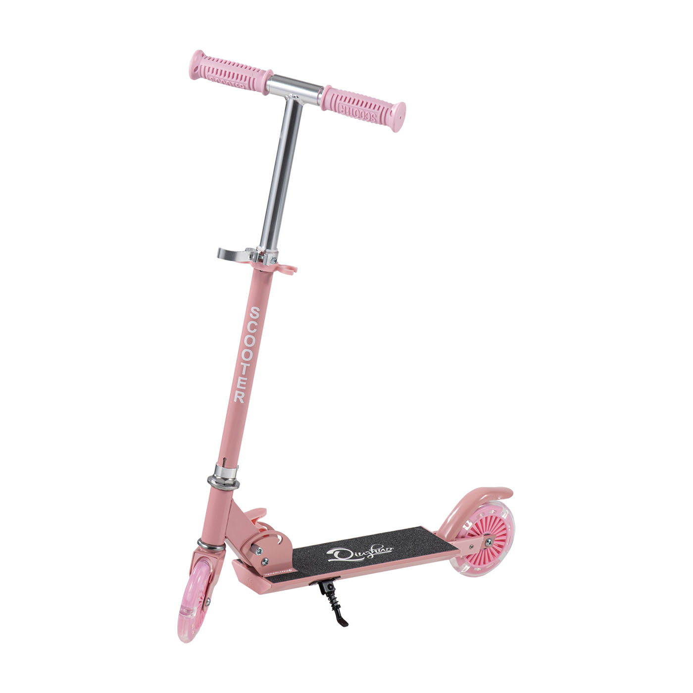 ピンクの座席付きスケーター ピンクの座席付きスケーター