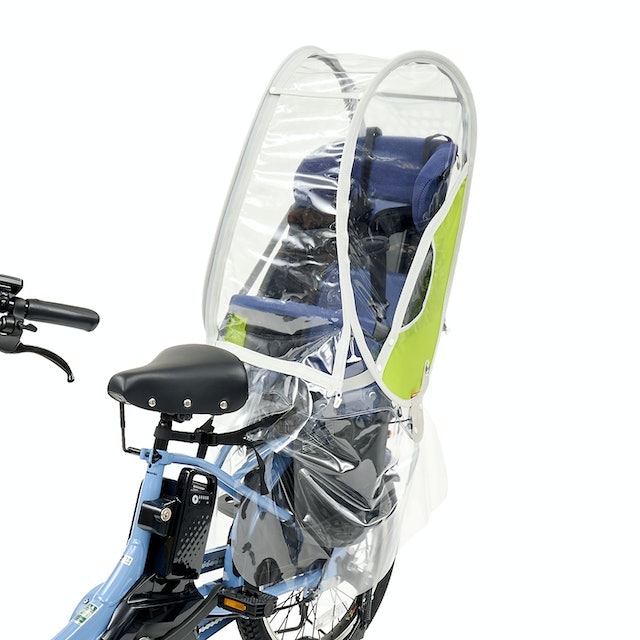 リトルキティーズ 自転車レインカバー 黒 ver3 前と後用 59abec497f5ae9828cd5dba595359c