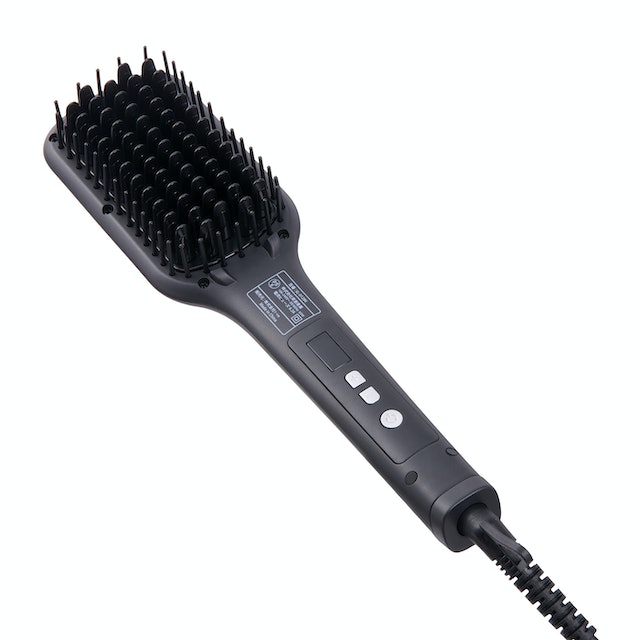 未開封 LAPILINA ストレートヘアアイロン ブラック ヒートブラシ