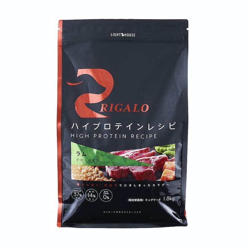 リガロ　ハイプロテインレシピ　子犬成犬用　ラム　12kg RIGALO リガロ ハイプロテインレシピ 子犬成犬用 ラム 12kg