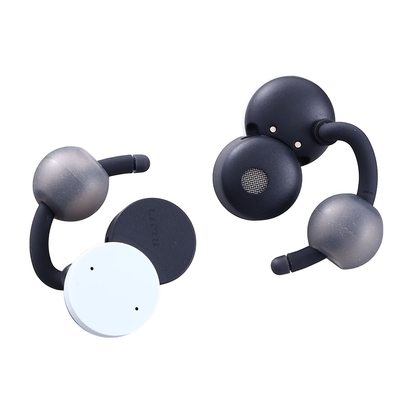 nwm DOTS 未使用に近い オープンイヤー型完全ワイヤレスイヤホン 耳