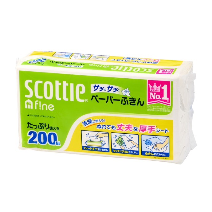 日本製紙クレシア スコッティ ペーパーふきん サッとサッととは?