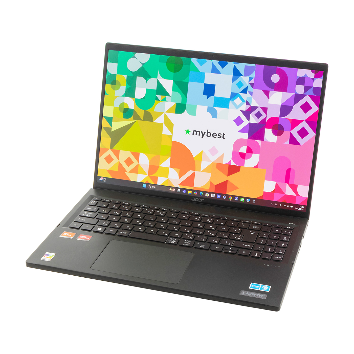 Acer Swift Edge SFE16-43-A76Y/Kを検証レビュー！15〜16インチの