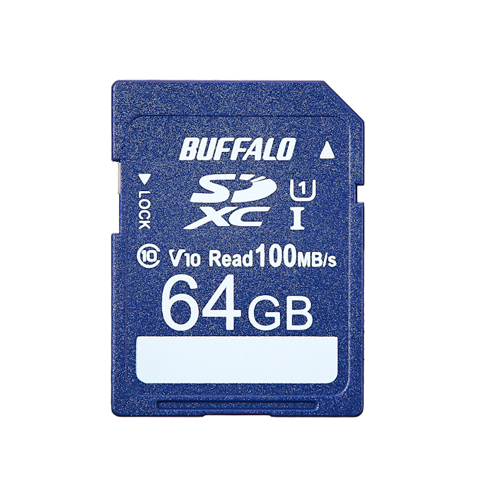 バッファロー BUFFALO SDXCカード RSDC-064U11HA/Nとは?