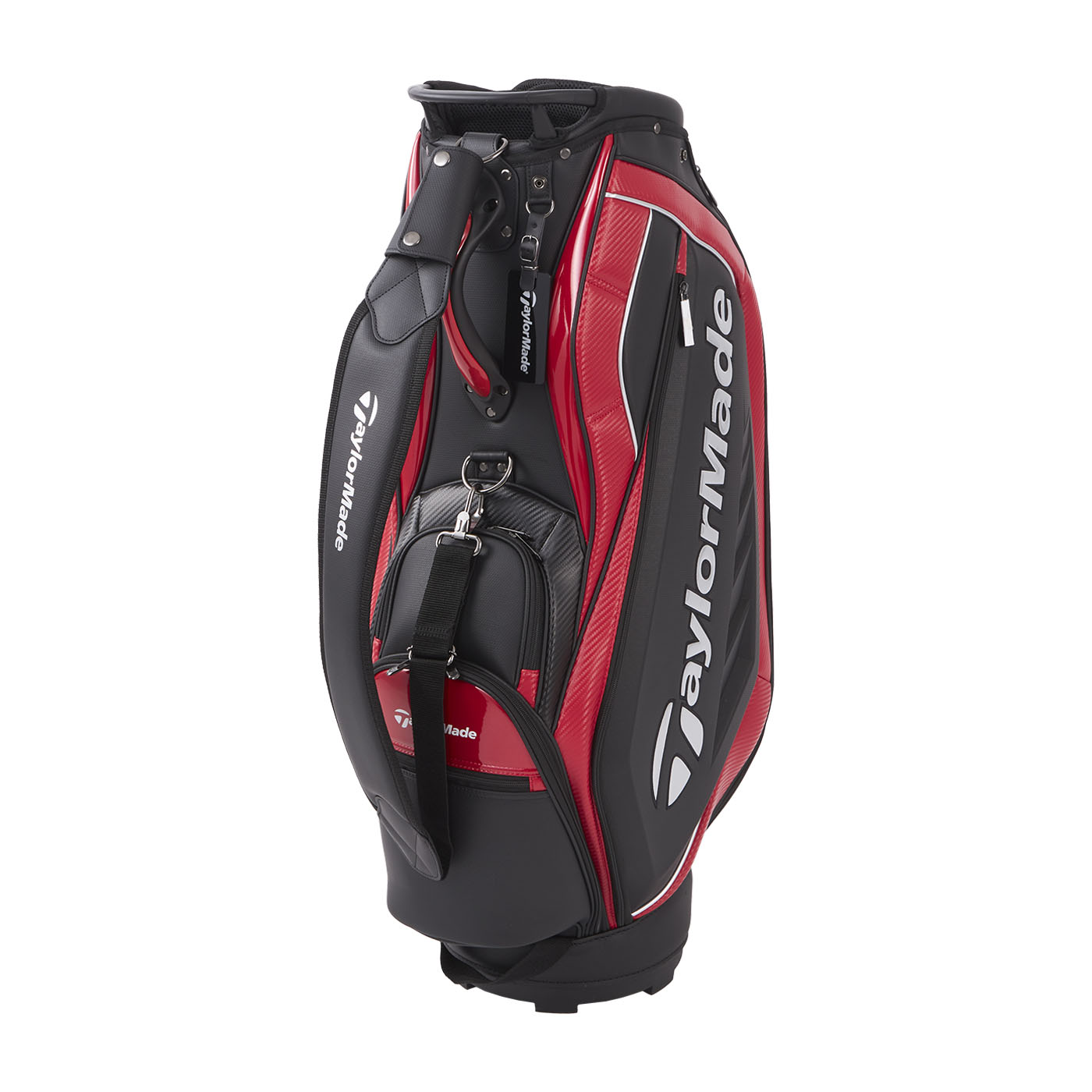 TaylorMade TJ083キャディバッグ ホワイト/ネイビー/レッド TaylorMade TJ083キャディバッグ ホワイト/ネイビー/レッド