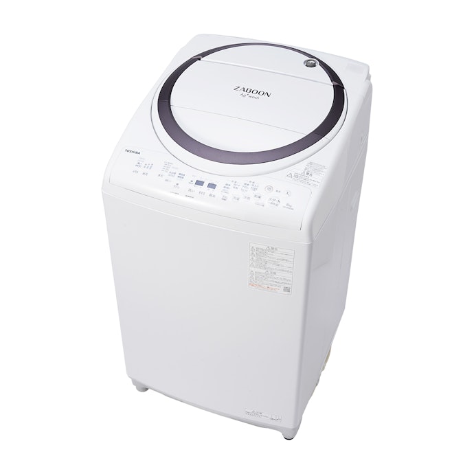 なみ 東芝 ZABOON 縦型洗濯乾燥機AW-8VM2-W 2022年 東芝 タテ型洗濯乾燥機 AW-8VM2をレビュー!クチコミ・評判をも