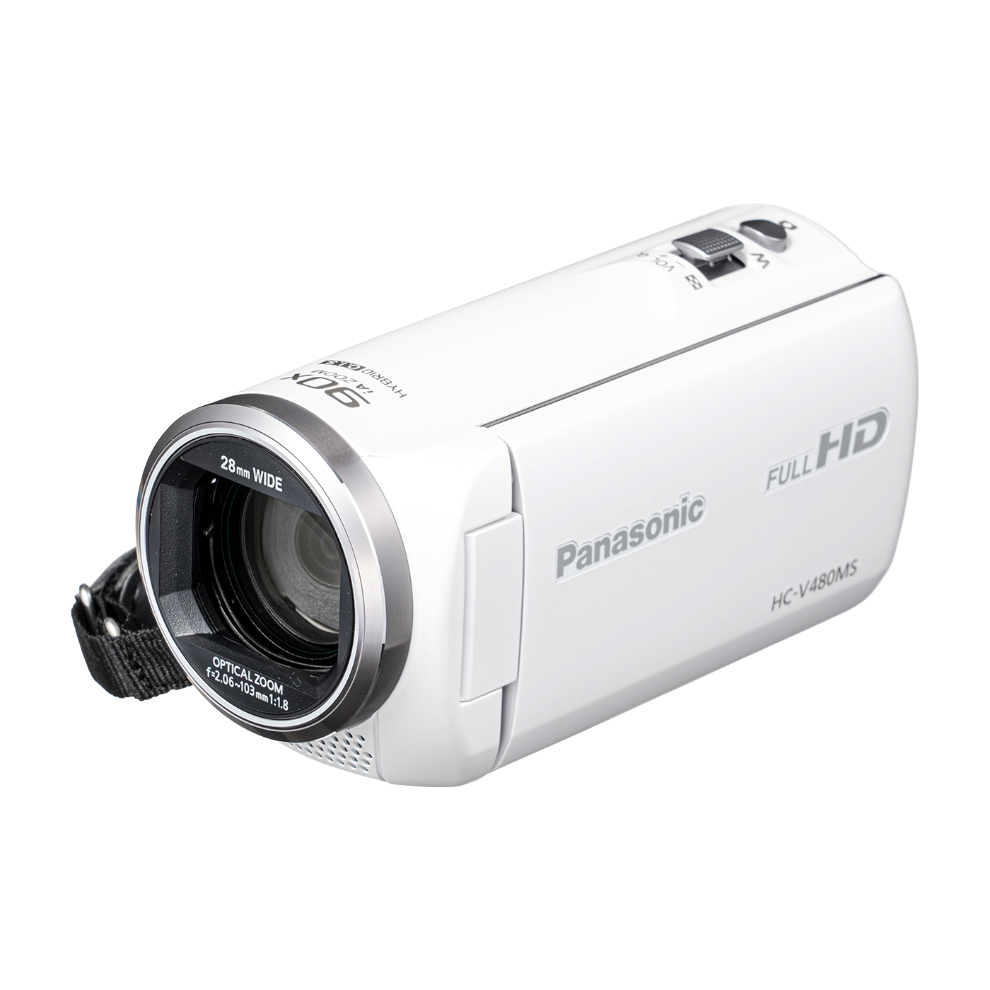 最大47%OFFクーポン パナソニック デジタルハイビジョンビデオカメラ 32GBメモリー内蔵 HC-V480MS-W ホワイト  yashima-sobaten.com