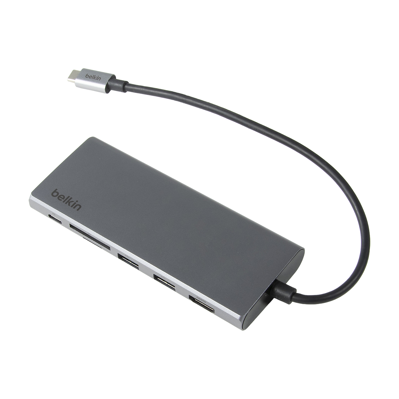 BELKIN USBハブ INC009btSGY [シルバー] 943765bce295f91ffb8c2b27e4ae04
