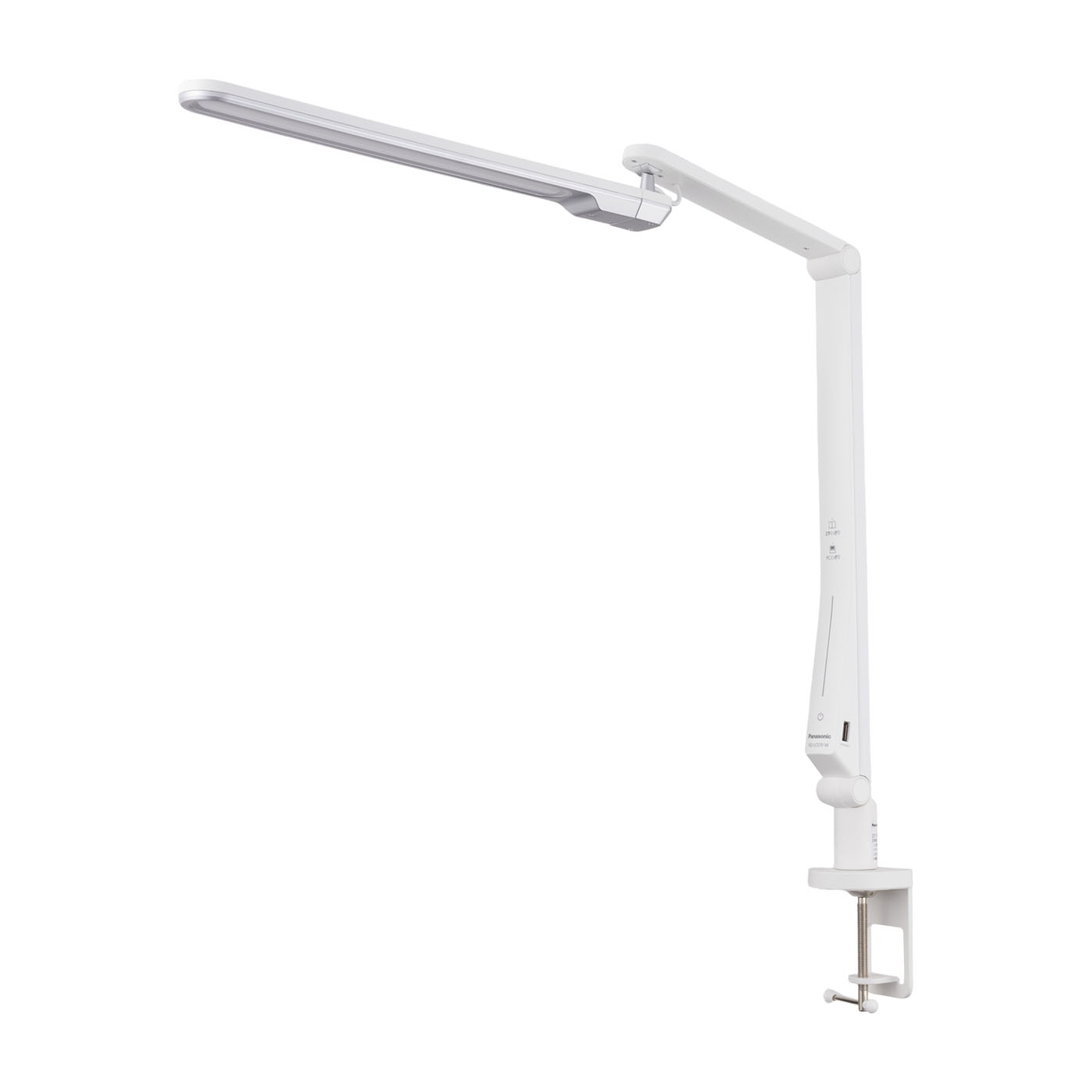 パナソニック パルック LEDデスクライト クランプ式 SQ-LC570-Wを検証