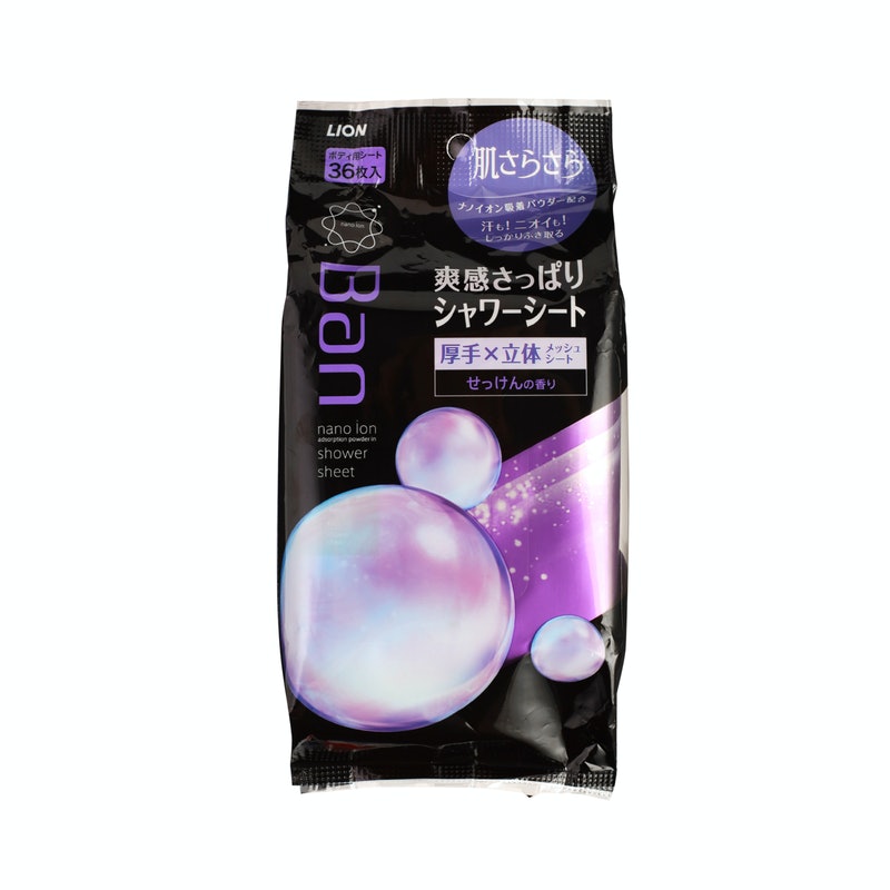 Ban爽感さっぱりシャワーシート せっけんの香りを他商品と比較 口コミや評判を実際に使ってレビューしました Mybest