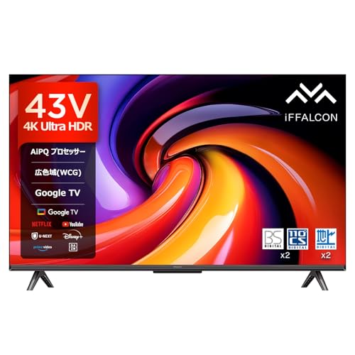 Google TV 43V UHD テレビ 1_76b1a67c-f60e-4b4f-9a41-