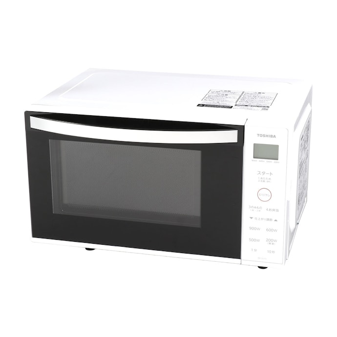 TOSHIBA 東芝 電子レンジ ER-S17Y(W) 2024年製 東芝 ER-S17Yの口コミ・評判は?実際に使ってよい点・気になる点