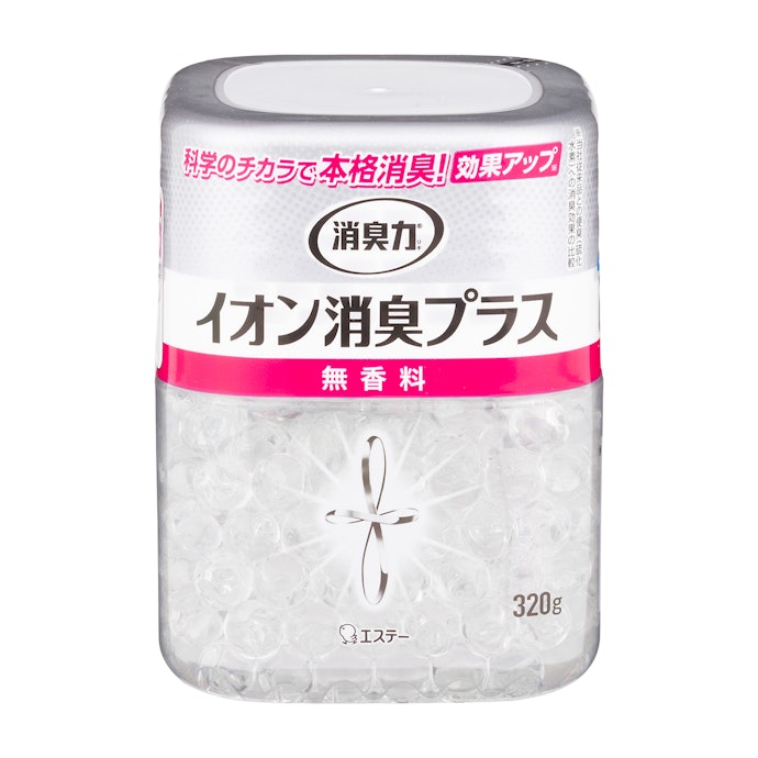 エステー 消臭力 クリアビーズ イオン消臭プラスは他の置き型消臭剤とどう違うの?