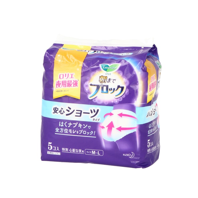 ロリエ 朝までブロック 安心ショーツとは?