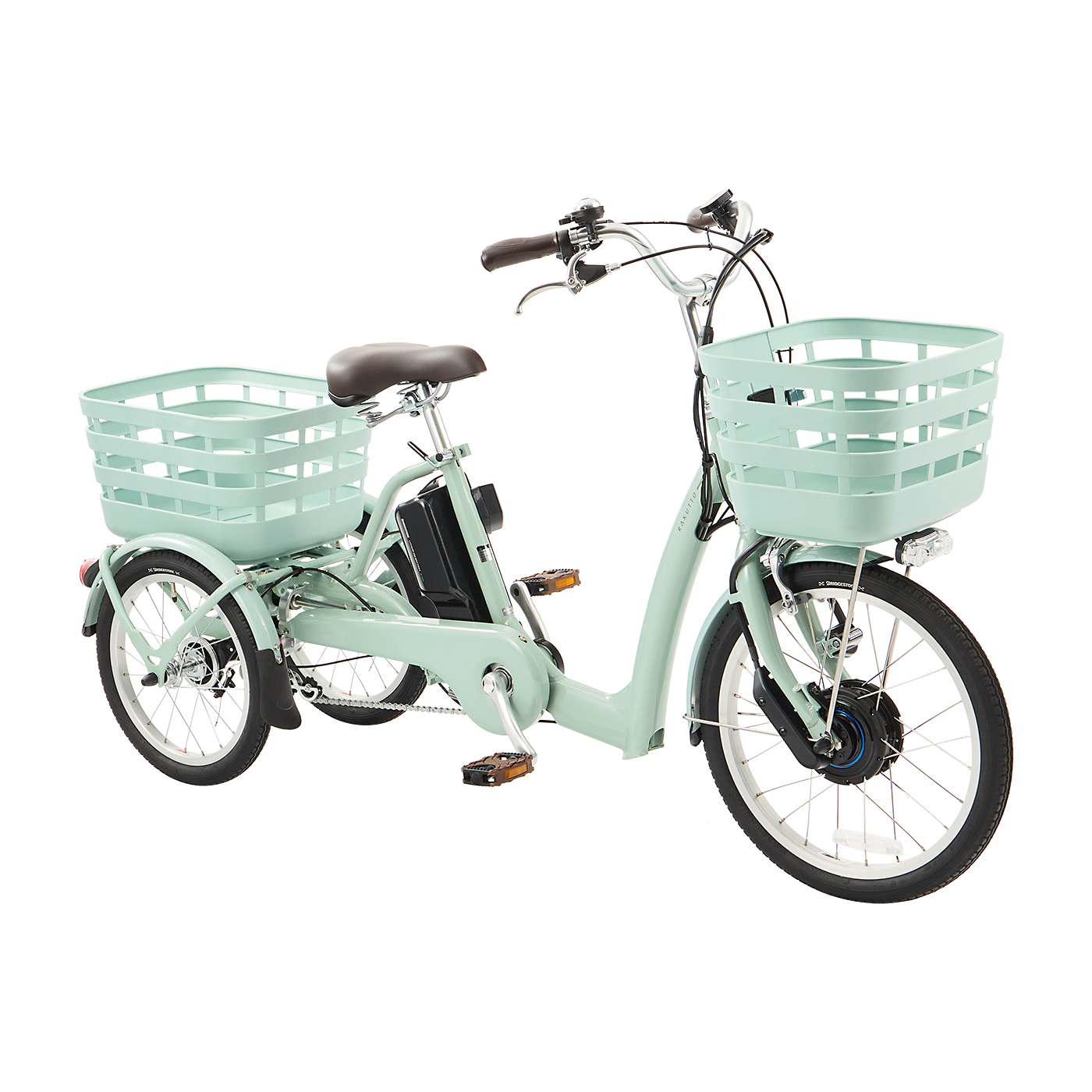 福島県発!! 永山 大人用電動アシスト三輪自転車 中古 売切