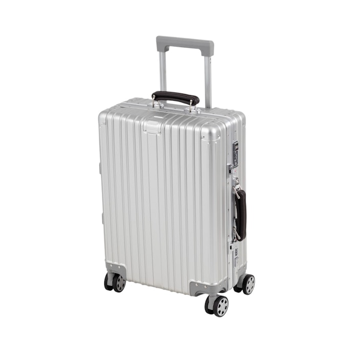ラスト1点【lanbao】スーツケースアルミTSAロックSサイズ45Lシルバー ラスト1点【lanbao】スーツケースアルミTSAロックSサイズ45Lシルバー