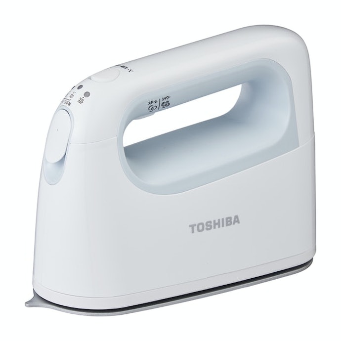 TOSHIBA コードレス衣類スチーマー グレー TAS-X6(H)