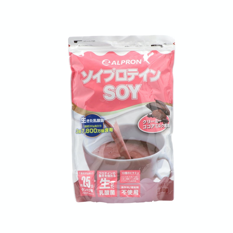 ALPRON 大豆プロテイン100 ココアミルク風味 1kg×4袋