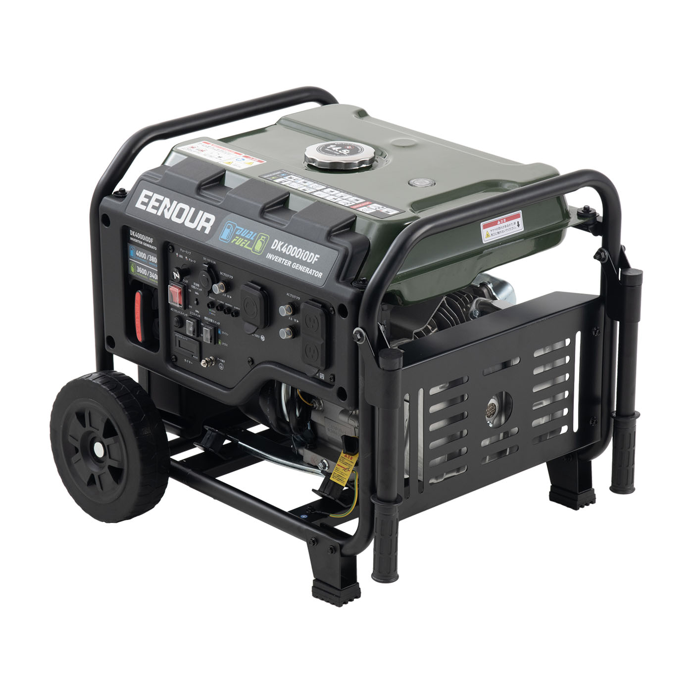 EENOUR インバーター発電機 DK4000iODFを検証レビュー！インバーター