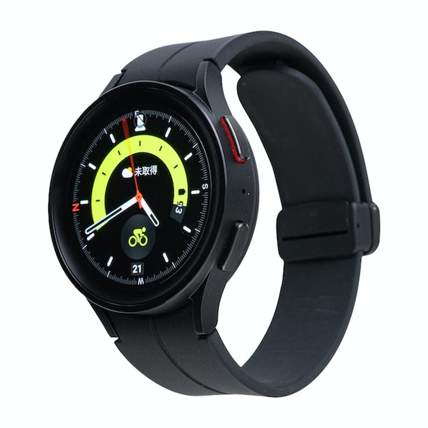Galaxy Watch5 Pro 45mm｜ブラックチタニウム国内正規品｜ Samsung Galaxy Watch5 Pro Titanium Smartwatch 45mm BT Black