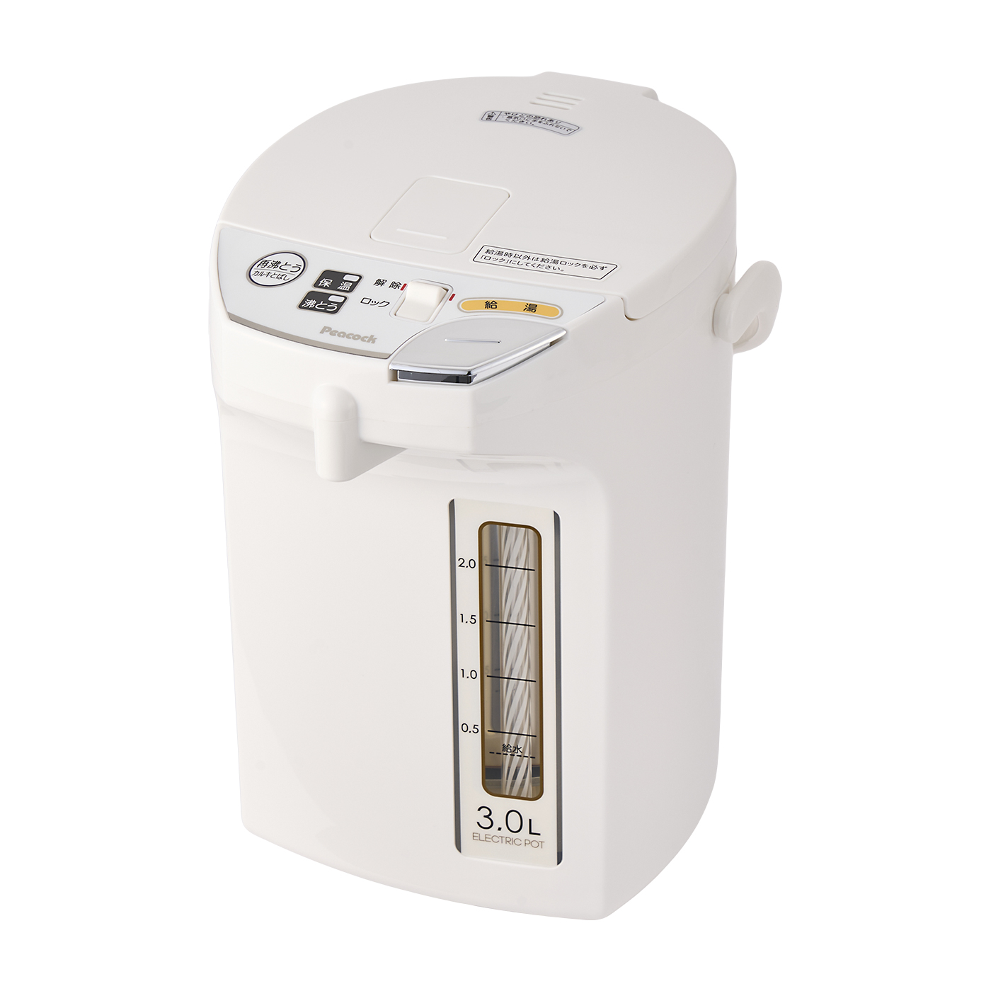 電動給湯ポット 2.2L WM-22 B ｜ ミスターマックスオンラインストア (未使用･未開封品)ピーコック WMZ-22 電動給湯ポット 2.2L グレー