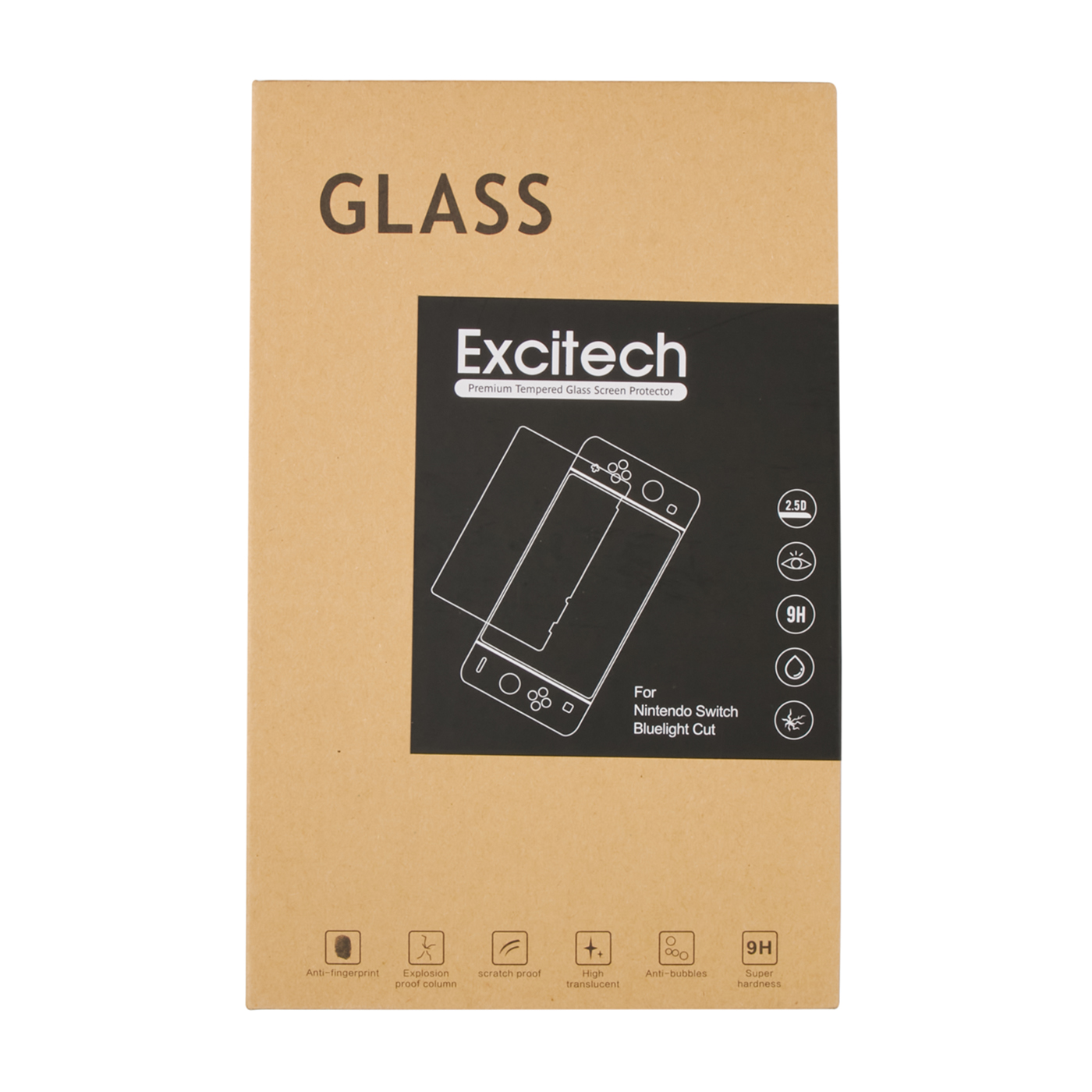 受取評価待ち‼️新品未使用‼️Switch ブルーライトカットガラスフィルム 画面 Excitech ガラスフィルム ブルーライトカットをレビュー