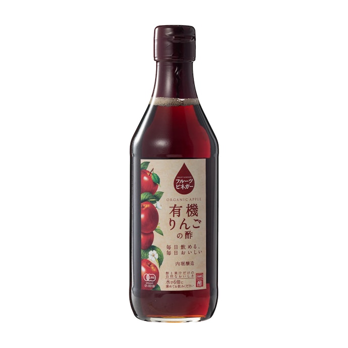 内堀醸造 フルーツビネガー有機りんごの酢は他のりんご酢・飲むりんご酢とどう違うの?