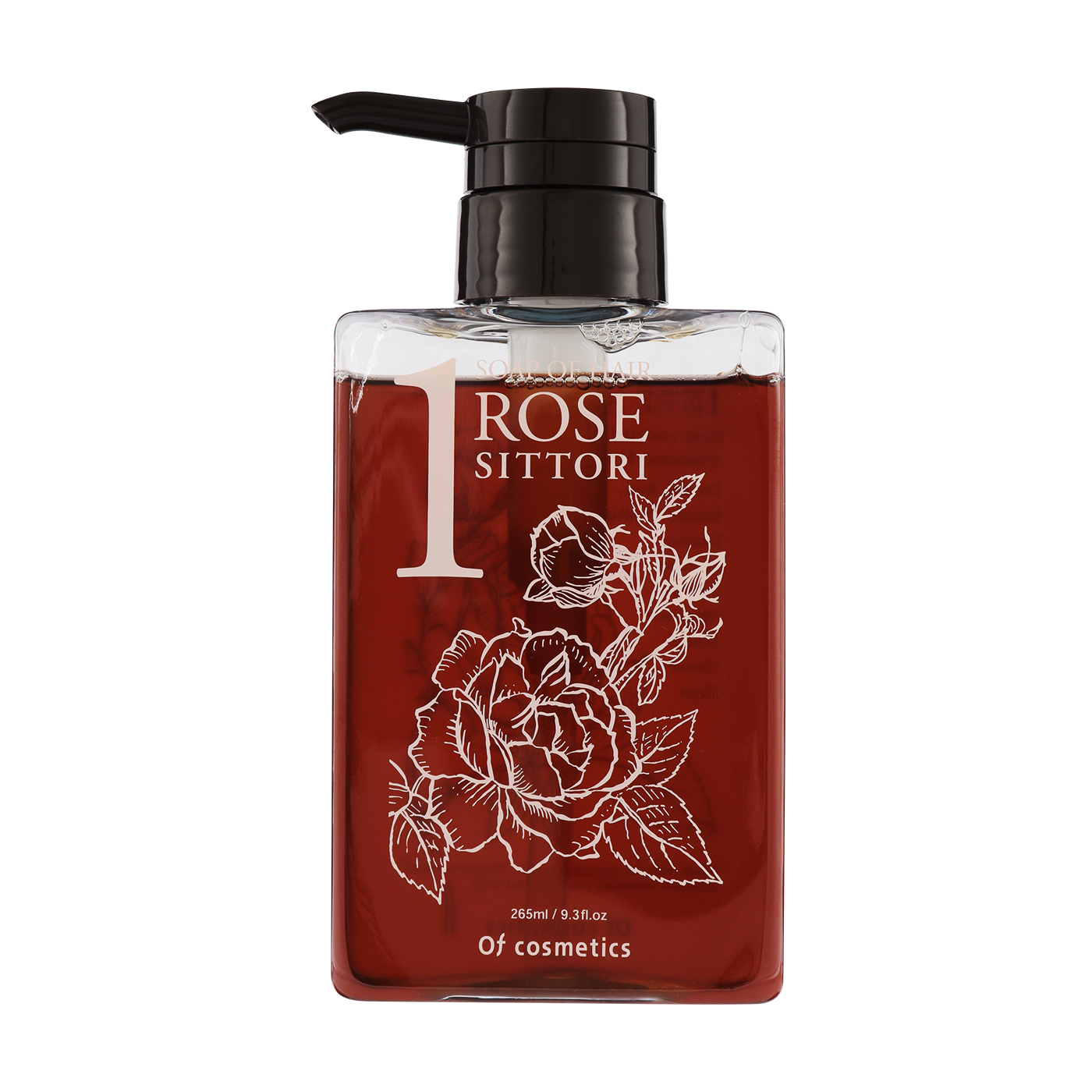 【薬用ソープ&トリートメントオブヘア(1-RO・2-RO) 】ローズブーケの香り オブ・コスメティックス 薬用ソープオブヘア・1-RO (ローズブーケの