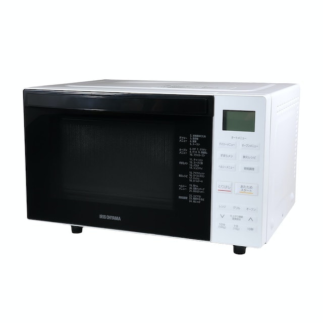 アイリスオーヤマ MO-F1810 オーブンレンジ 庫内容量18L アイリスオーヤマ オーブンレンジ MO-F1810をレビュー!クチコミ