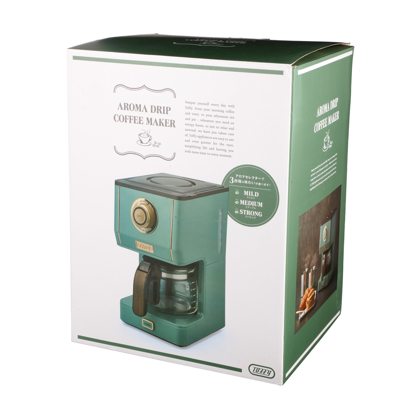 【Toffy】アロマドリップコーヒーメーカー　新品未使用 楽天市場】Sセール開催中/ コーヒーメーカー 《 アロマドリップ