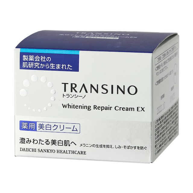 トランシーノ 薬用 ホワイトニングリペアクリームEXをレビュー
