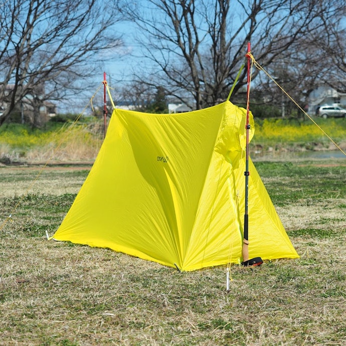 モンベル ツェルト フライシート イエロー 未開封 mont-bell ツェルト モンベル ツェルト フライシート イエロー 未開封 mont-bell ツェルト