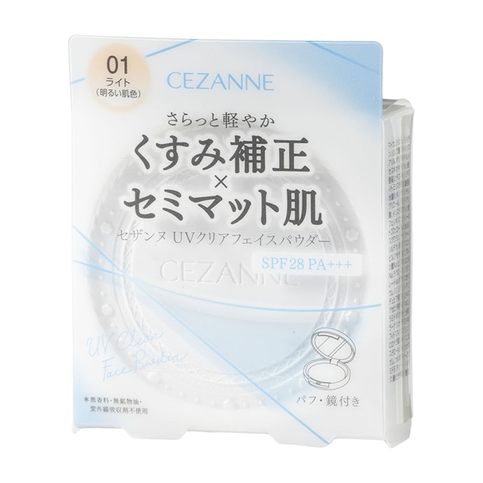 セザンヌ UVクリアフェイスパウダー 01とは?