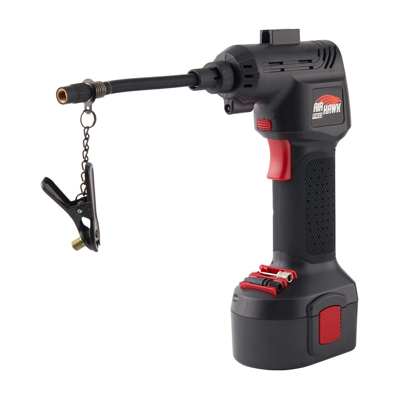 【美品】Air Hawk pro(エア ホーク プロ) エアホークプロ コードレス式電動エアコンプレッサーをレビュー